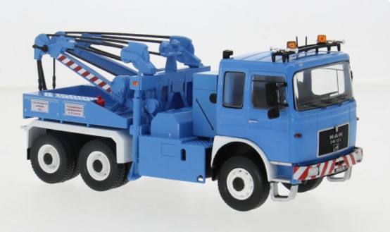 MAN F8 26.281 Blauw - 1:43